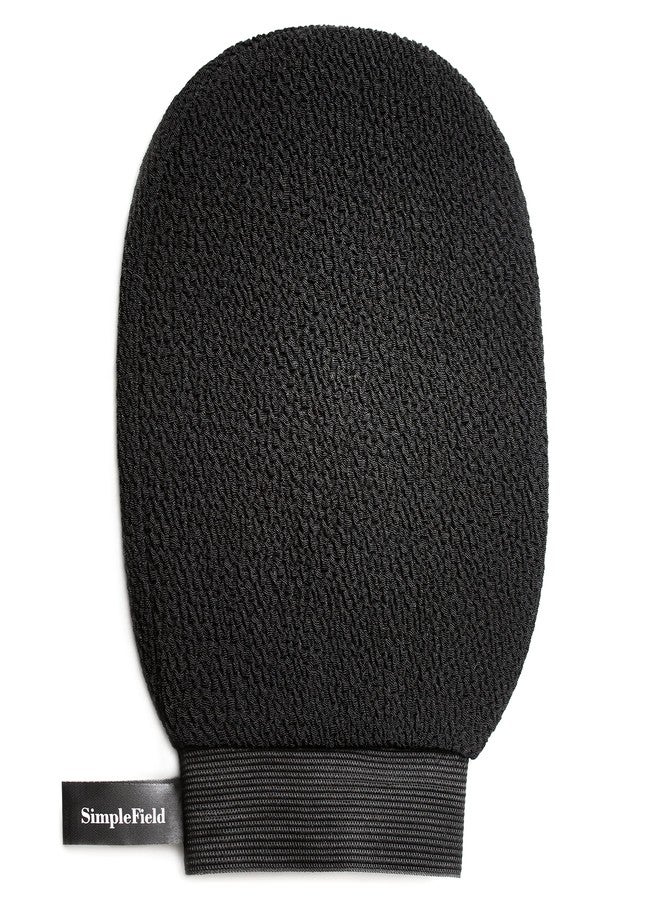 SimpleField Korean Exfoliating Mitt for Remove Dead Skin. 100% Viscose Deep Kessa Exfoliating Glove for Body Scrub, Keratosis Pilaris and Self Tanning Removal. Easily Smooth Skin Surface. (1 Piece) - Image 1